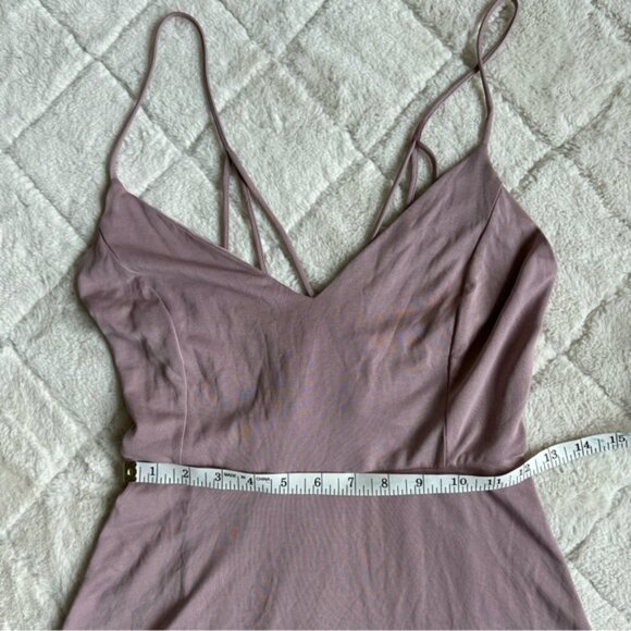 Lulu's | Shore Thing Mauve Skater Dress | Size Large - Picture 13 of 14